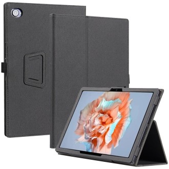 For Blackview Tab 15 10.5 2022 Skin Texture Leather Tablet Case(Black)