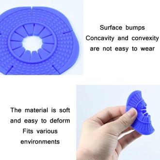 Car Wiper Hole Silicone Protective Cover, Size: Small Hole(Blue)