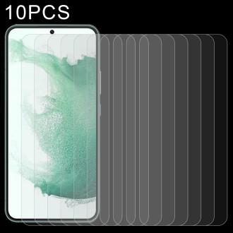 For Samsung Galaxy S23+ 5G 10pcs 0.26mm 9H 2.5D Tempered Glass Film, Fingerprint Unlocking Is Not Supported