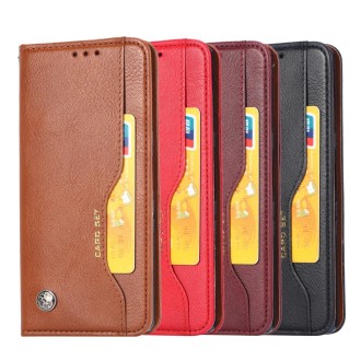 For Xiaomi Note 11 5G Domestic Version / Note 11 Pro+ Knead Skin Texture Leather Phone Case(Red)