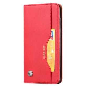 For Xiaomi Note 11 5G Domestic Version / Note 11 Pro+ Knead Skin Texture Leather Phone Case(Red)