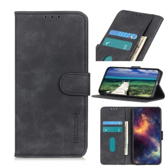 For Xiaomi Redmi Note 11 Pro / Redmi Note 11 Pro+ 5G / Mi 11i KHAZNEH Retro Texture Horizontal Flip Leather Phone Case with Hold