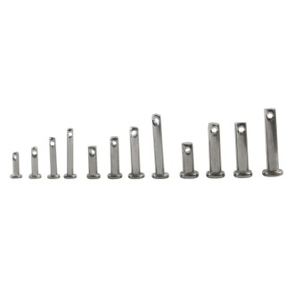 A6829 64 in 1 304 Stainless Steel Flat Head Single Hole Clevis Pins Assortment Kit