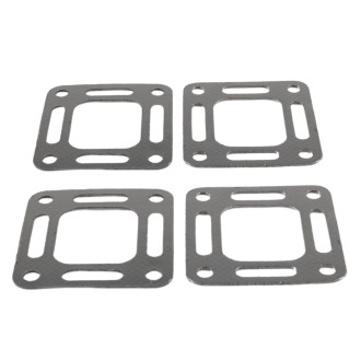 A8504 4pcs / Set Car Exhaust Elbow Gasket for Mercruiser 27-863726(Grey)