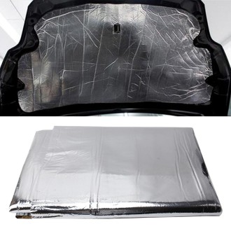 Car Hood Engine Noise Insulation Cotton Heat Waterproof Self Adhesive Car Heat Sound Insulation Cotton, Size: 1m x 1.4m x 5mm