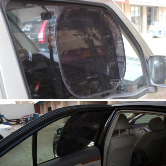 2 PCS Car Auto Sun Shades Side Window Sunshade Cover Block Static Cling Visor Shield, Size: 45cm×37cm