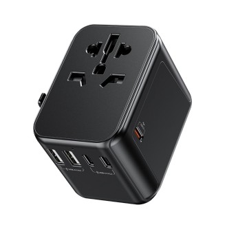 WK WP-U03 30W Multi Plug Travel Charger(Black)