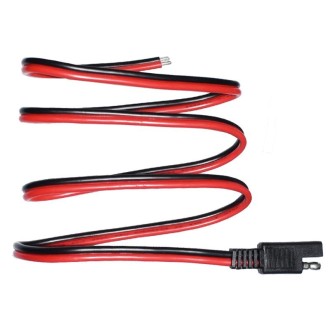 2pcs 20A Solar Car Battery SAE Power Extension Cable 100cm