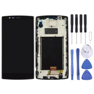 (LCD + Frame + Touch Pad) Digitizer Assembly for LG G4 H810 H811 H815 H815T H818 H818P LS991 VS986 (Black)