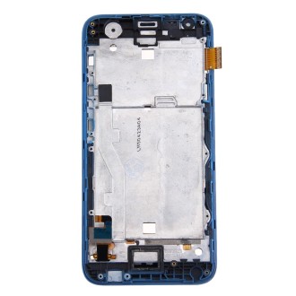 Original LCD Screen for HTC Desire 620  Digitizer Full Assembly with Frame (White + Blue)