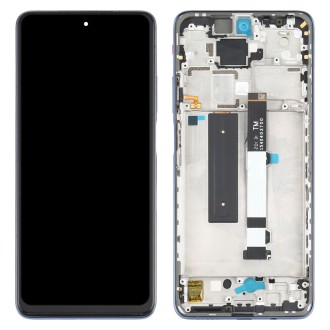 Original LCD Screen for Xiaomi Redmi Note 9 Pro 5G / Mi 10T Lite 5G M2007J17C M2007J17G Digitizer Full Assembly with Frame(Grey)