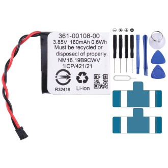 For Garmin Vivoactive 3 Music Battery Replacement 361-00108-00 160mAh