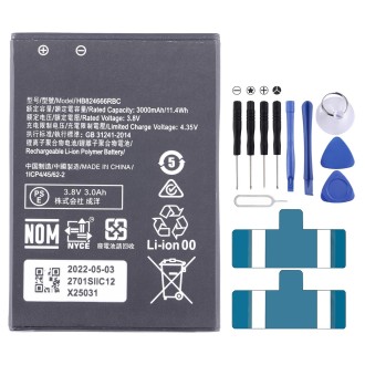 For Huawei E5577/E5785/E5787 WiFi Router Battery Replacement HB824666RBC 3000mAh