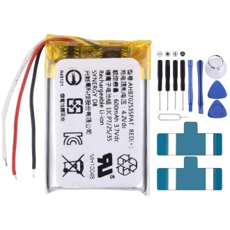 For Gaming Mouse GPS Battery Replacement AHB702535PAT 600mAh