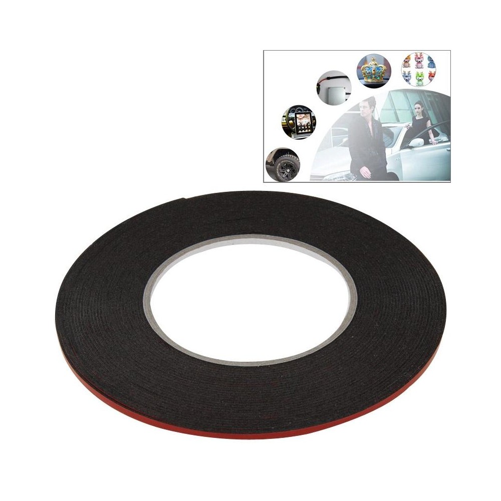 0.3cm Sponge Double Sided Adhesive Sticker Tape, Length: 10m