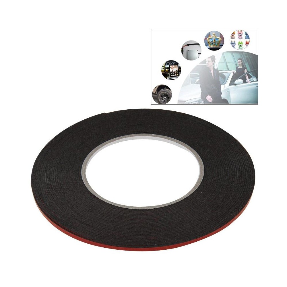 1cm Sponge Double Sided Adhesive Sticker Tape, Length: 10m