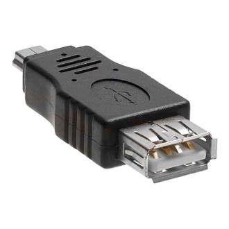 USB 2.0 Female to Mini USB 5Pin Male Adapter (OTG function)