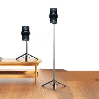 CYKE Folding Telescopic Mobile Phone Broadcast Stand Tripod, Specification: A31-0.8m (Without Light)