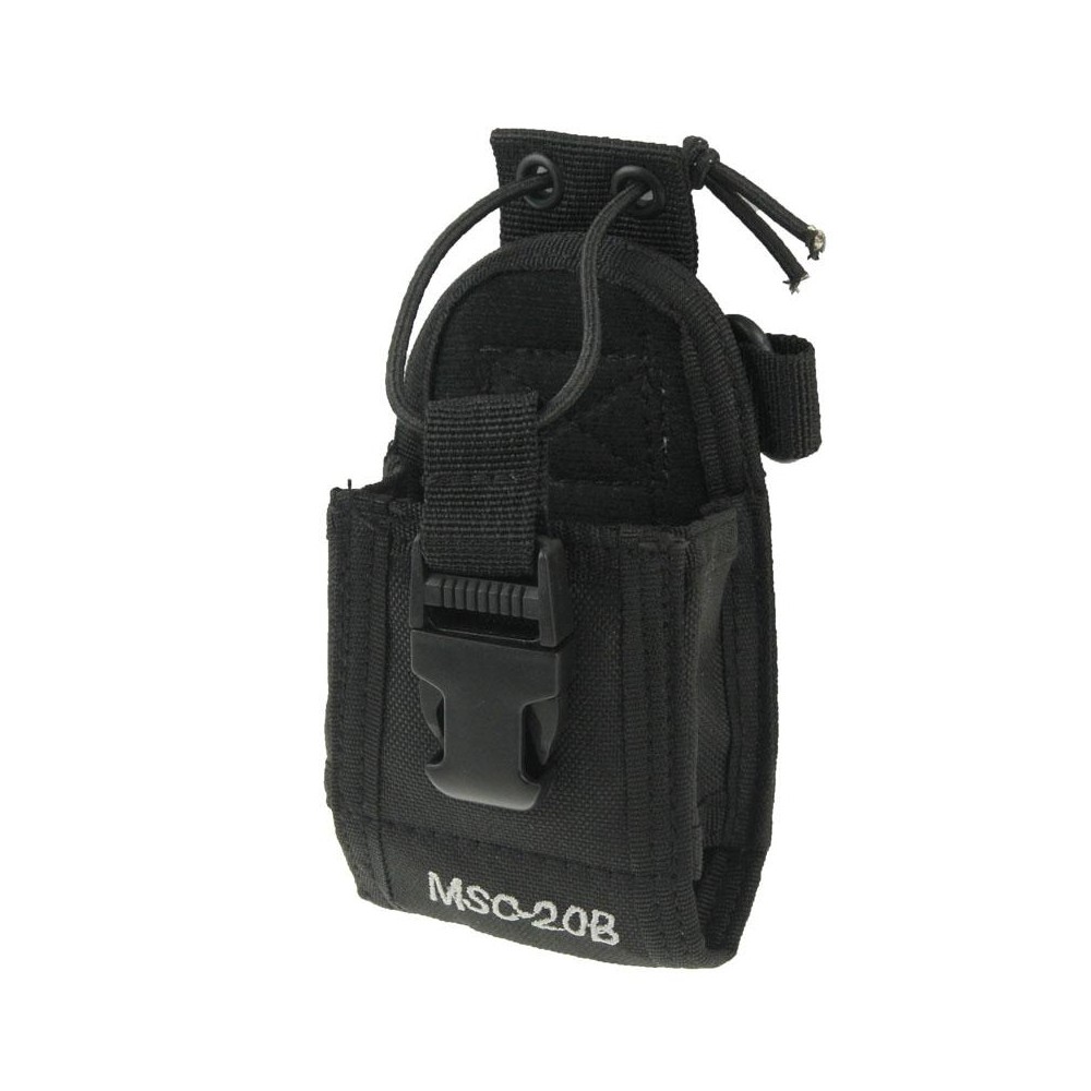 MSC20B Universal Nylon Carry Case Series Holster with Strap for Walkie Talkie