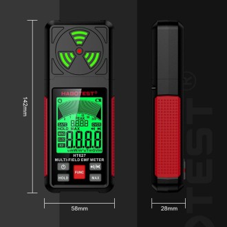 HABOTEST HT627 Electromagnetic Radiation Detector