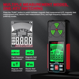 HABOTEST HT627 Electromagnetic Radiation Detector