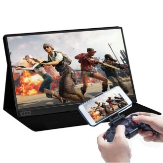 15.6 inch 1080P 178 Degree Wide Angle HD Portable Display Device for Desktop Computer / Game Console / Simultaneous Screen / PS4