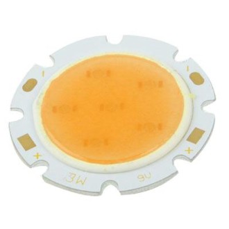 3W Warm White LED Integrated Light Lamp Bead, DC 9.6V-10.8V, Luminous Flux: 280lm