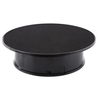 20cm 360 Degree Electric Rotating Turntable Display Stand Photography Video Shooting Props Turntable, Load 1.5kg, Powered by Bat