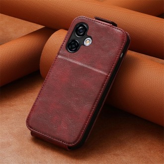 For Ulefone Note 16 Pro Zipper Wallet Vertical Flip Leather Phone Case(Red)