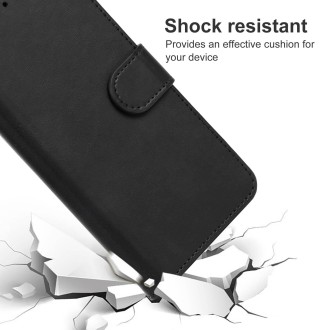 Leather Phone Case For Ulefone Power 3 / Power 3S(Black)