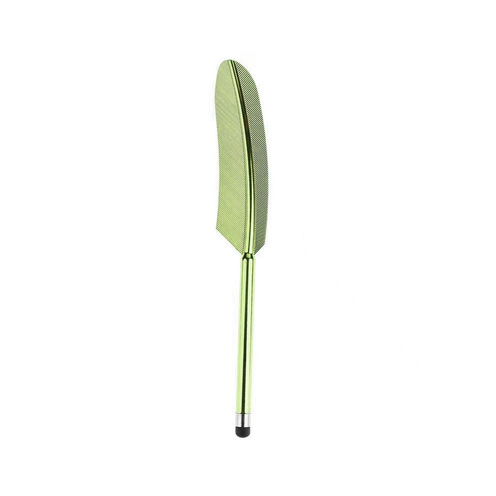 Electroplated Feather Stylus Pen(Green)