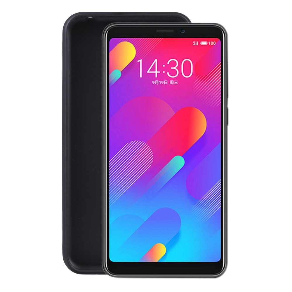 TPU Phone Case For Meizu V8(Pudding Black)