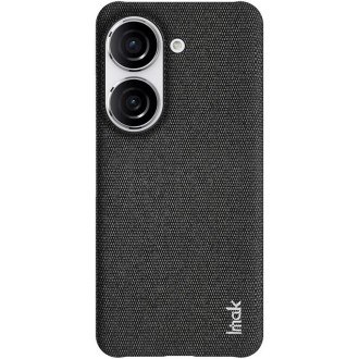 For Asus Zenfone 9 / Zenfone10 5G imak Ruiyi Series Cloth Texture PU + PC Phone Case(Black)