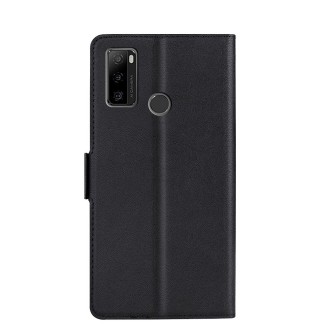 For Ulefone Note 10 Ultra-thin Voltage Side Buckle PU + TPU Leather Phone Case(Black)