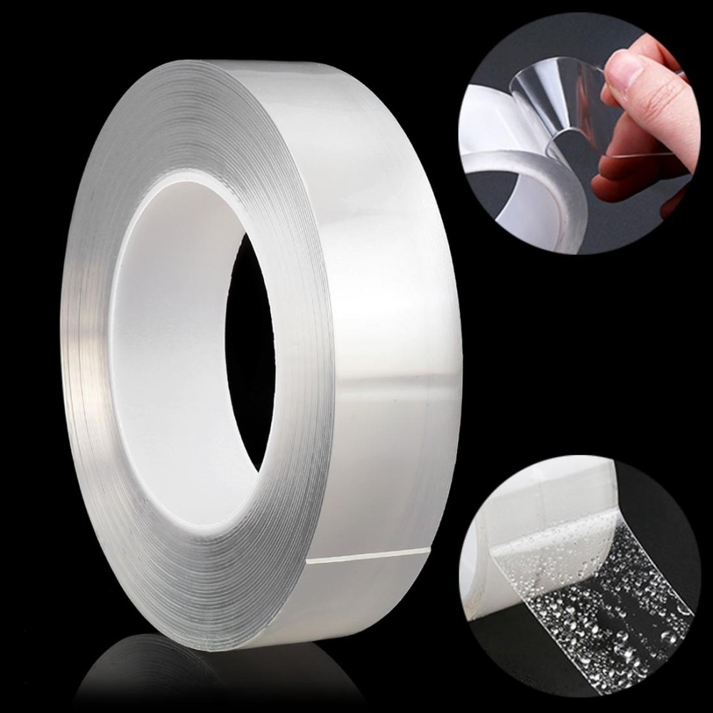 Acrylic Rubber Kitchen and Bathroom Waterproof Moisture-proof Tape Mildew Proof Stickers Size: 5cm x 10m, Thickness: 0.5mm