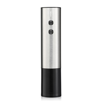 Electric Opener Stainless Steel Mini Red Wine Bottle Opener, Colour: BY266 Stainless Steel