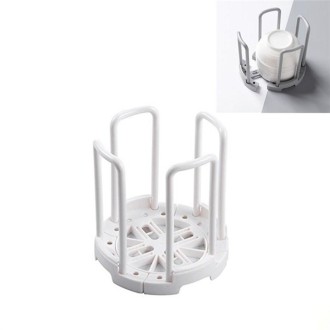 Retractable Drain Dish Rack Household Detachable Kitchen Bowl Cup Storage Rack(White)