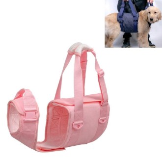 Pet Leash Senior Dogs Walking Aids Chest Harness, Size: XS(Pink)