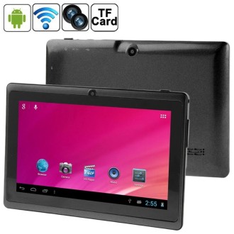 Q88 Tablet PC, 7.0 inch, 1GB+8GB, Android 4.0, 360 Degree Menu Rotate, Allwinner A33 Quad Core up to 1.5GHz, WiFi, Bluetooth(Bla