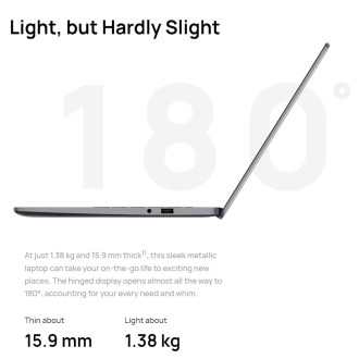 HUAWEI MateBook B3-430 Laptop, 8GB+512GB, 14 inch Windows 11 Home Chinese Version, Intel 12th Gen Core i5-1240P Integrated Graph