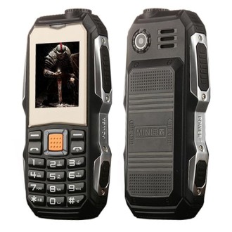 L9 Triple Proofing Elder Phone, Waterproof Shockproof Dustproof, 3800mAh Battery, 1.8 inch, 21 Keys, LED Flashlight, FM, Dual SI