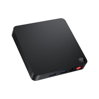 T4PRO 4G+64G N3350 Dual HDMI Output Mini Computer Host(EU Plug)