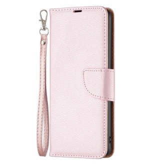 For Xiaomi Redmi Note 13 Pro 5G Litchi Texture Pure Color Leather Phone Case(Rose Gold)