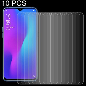 10 PCS 0.26mm 9H 2.5D Tempered Glass Film for OPPO R17 & R17 Pro