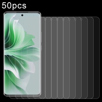 For OPPO Reno11 China 50pcs 0.26mm 9H 2.5D Tempered Glass Film