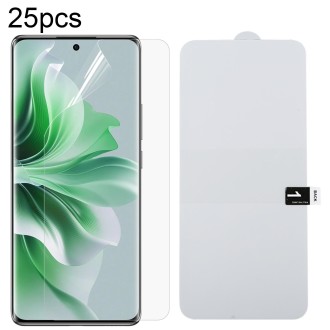 For OPPO Reno11 Pro Global 25pcs Full Screen Protector Explosion-proof Hydrogel Film