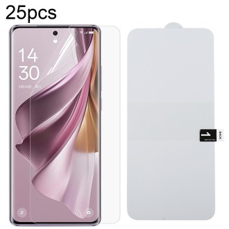 For OPPO Reno10 Pro / Reno10 Pro+ 25pcs Full Screen Protector Explosion-proof Hydrogel Film