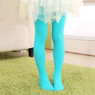 Spring Summer Autumn Solid Color Pantyhose Ballet Dance Tights for Kids, Size:XXL (Emerald-Green)