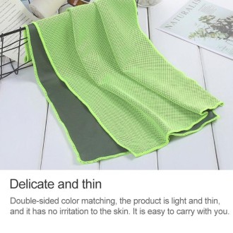 Absorbent Polyester Quick-drying Breathable Cold-skinned Fitness Sports Portable Towel(Croci)