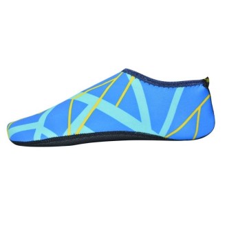 1 Pair Outdoor Snorkeling Non-Slip Soft Bottom Beach Diving Socks, Size: 38-39(Azure)